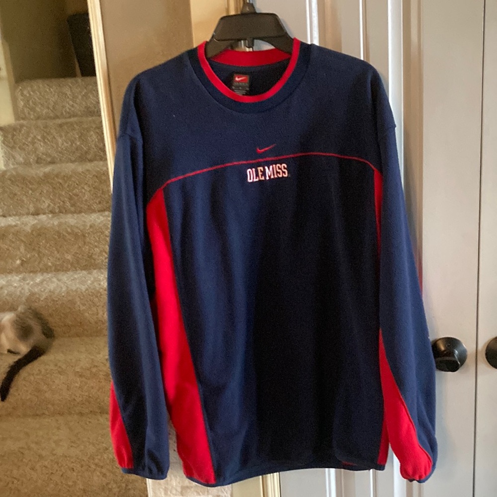 Ole Miss Nike fleece sweatshirt- Large